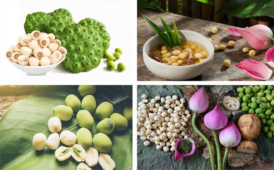 Cách chế biến hạt sen
